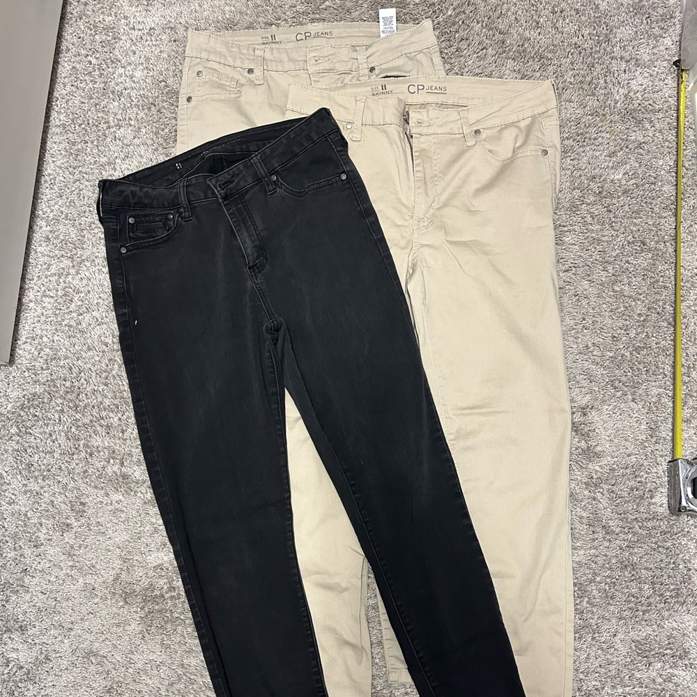 CP skinny pants size 11 3 pair